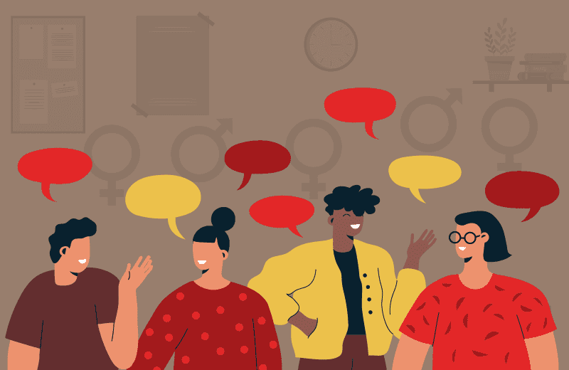 Inclusão de gênero na ponta da língua